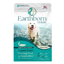 Earthborn Grain Free Dog Food, 4lb Coastal Catch
