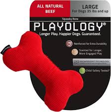 Playology Dog Toys, Ultra Tough With Embedded Scents