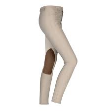 Aubrion Tan Cheshire Knee Patch Show Jodhpurs, Kids Pants (Jods)