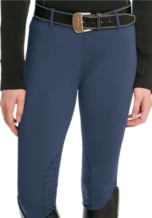 Ovation Winter Equinox Navy Riding Tights, Kids