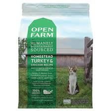 Open Farm 8lb Dry Cat Food Kibble, Homestead Turkey
