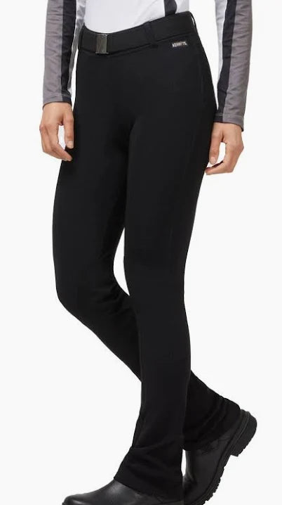 Kerrits Black Microcord Bootcut Tights, Ladies