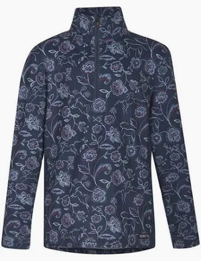 Kerrits Admiral Bloom Fleece Long Sleeve Up-Tempo Riding Shirts