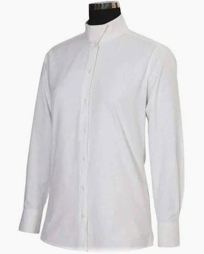 TuffRider White Starter Long Sleeve Button Show Shirts, Ladies, shirt025