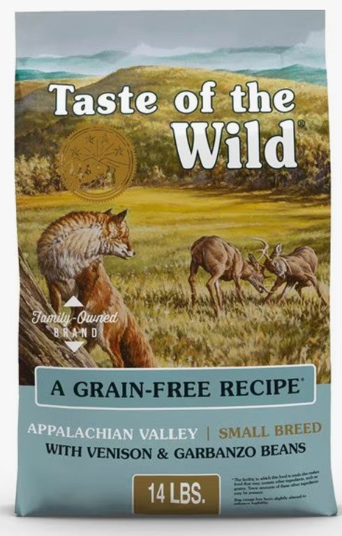 28lb Sm Breed Appalachian Taste of the Wild (tow) Dog Food